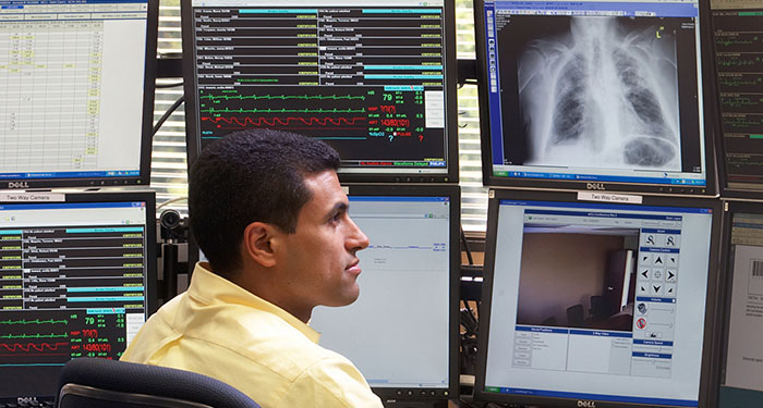 Philips eAcute program, telehealth for med/surg units