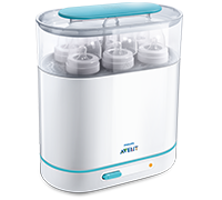 Philips AVENT ‏3 ב-1 – סטריליזטור אדים חשמלי