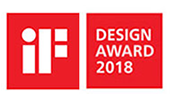 סמל פרס העיצוב iF לשנת 2018