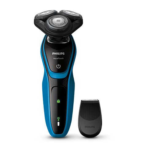 philips aqua touch shaver with attachment